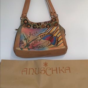 Anuschka hand painted purse